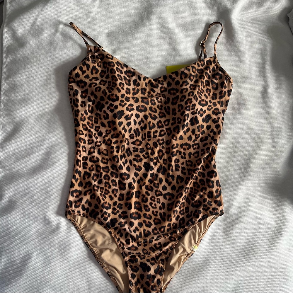 Summersalt Leopard Print One Piece Swimsuit